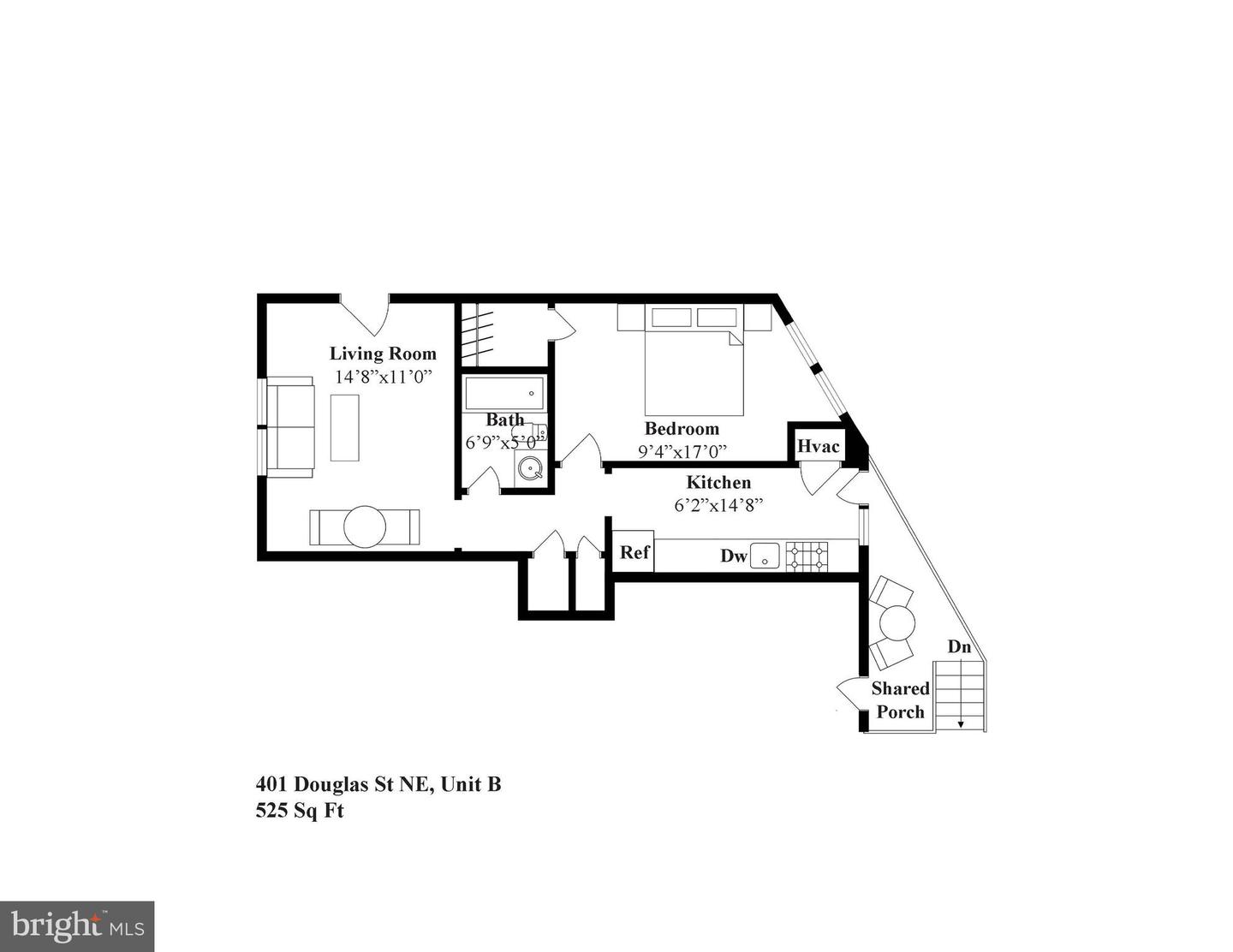 401 DOUGLAS ST NE #B, WASHINGTON, District Of Columbia 20017, 1 Bedroom Bedrooms, 4 Rooms Rooms,1 BathroomBathrooms,Residential,For sale,401 DOUGLAS ST NE #B,DCDC2195568 MLS # DCDC2195568