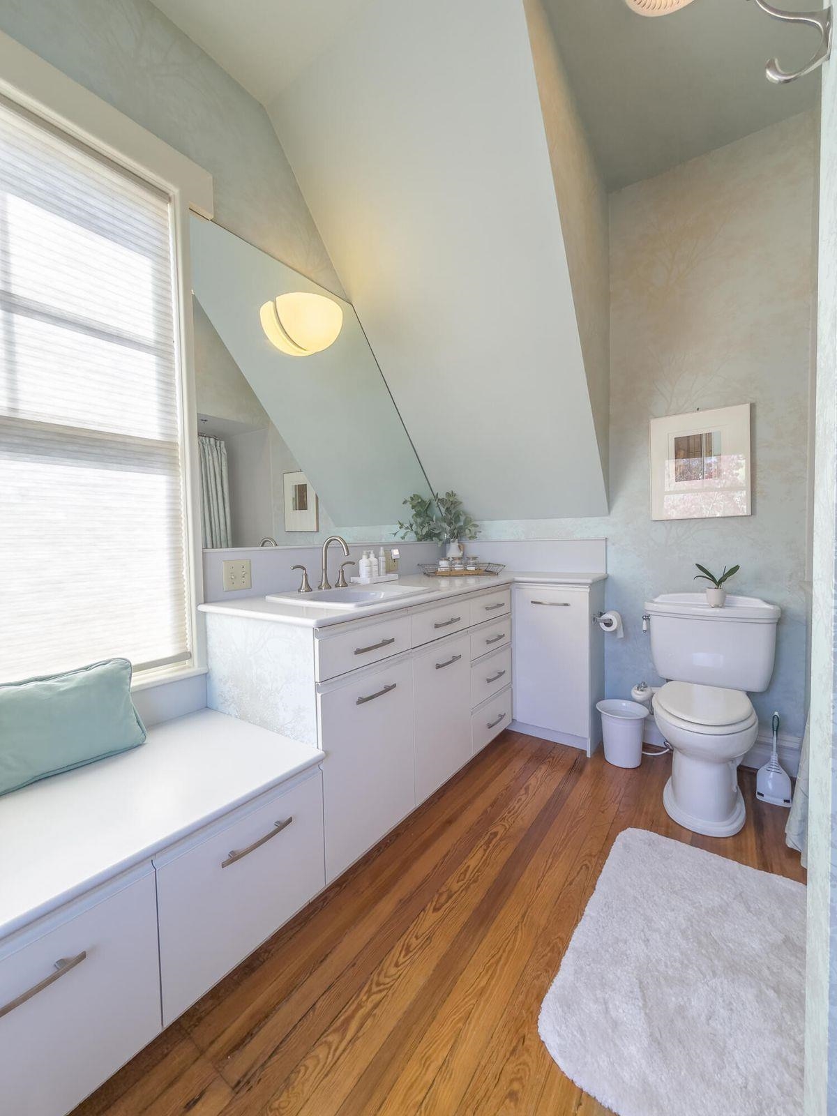 Master bathroom.