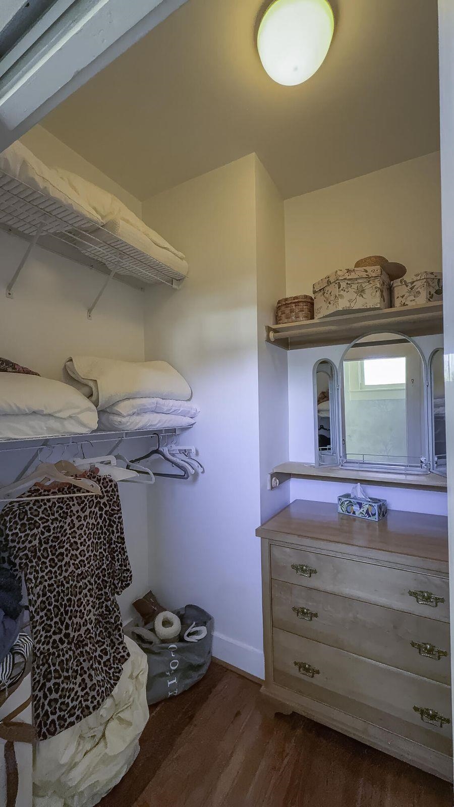 Master Walk-in closet