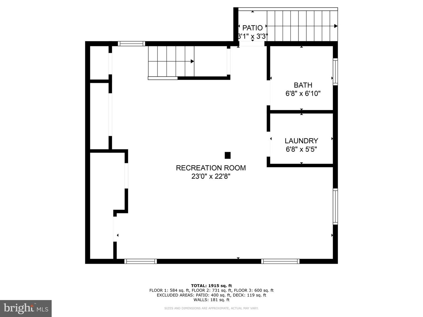 2705 N SOMERSET ST, ARLINGTON, Virginia 22213, 3 Bedrooms Bedrooms, ,2 BathroomsBathrooms,Residential,For sale,2705 N SOMERSET ST,VAAR2058334 MLS # VAAR2058334