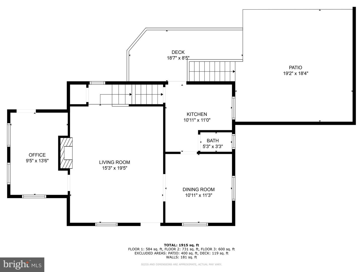 2705 N SOMERSET ST, ARLINGTON, Virginia 22213, 3 Bedrooms Bedrooms, ,2 BathroomsBathrooms,Residential,For sale,2705 N SOMERSET ST,VAAR2058334 MLS # VAAR2058334