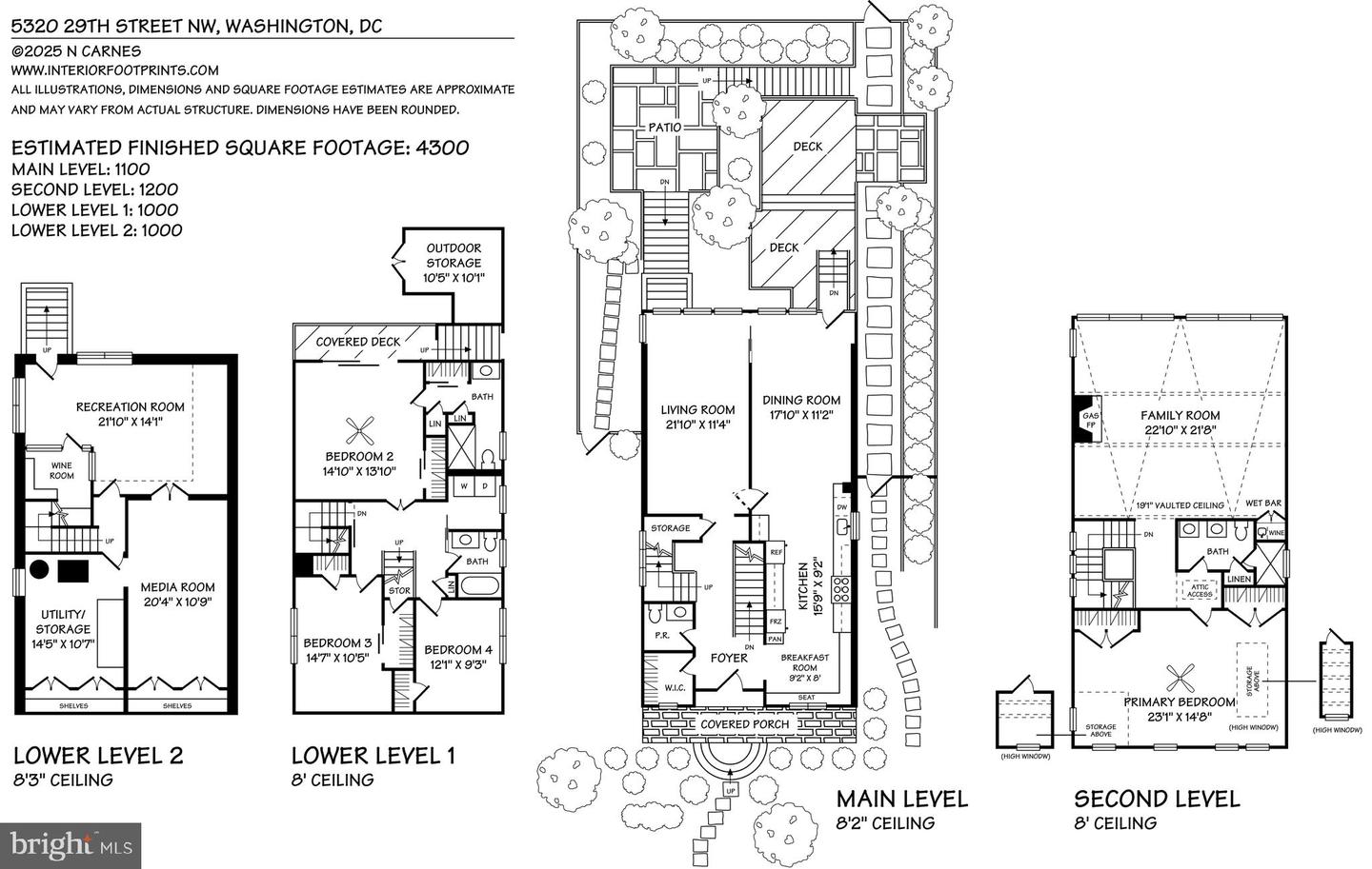 5320 29TH ST NW, WASHINGTON, District Of Columbia 20015, 4 Bedrooms Bedrooms, ,3 BathroomsBathrooms,Residential,For sale,5320 29TH ST NW,DCDC2202796 MLS # DCDC2202796