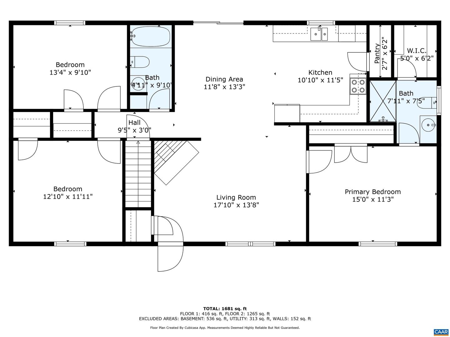 10 RIVER RIDGE DR, PALMYRA, Virginia 22963, 3 Bedrooms Bedrooms, ,2 BathroomsBathrooms,Residential,For sale,10 RIVER RIDGE DR,665402 MLS # 665402