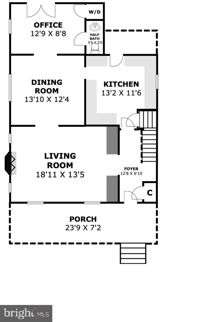 1346 TUCKERMAN ST NW, WASHINGTON, District Of Columbia 20011, 4 Bedrooms Bedrooms, ,3 BathroomsBathrooms,Residential,For sale,1346 TUCKERMAN ST NW,DCDC2204646 MLS # DCDC2204646