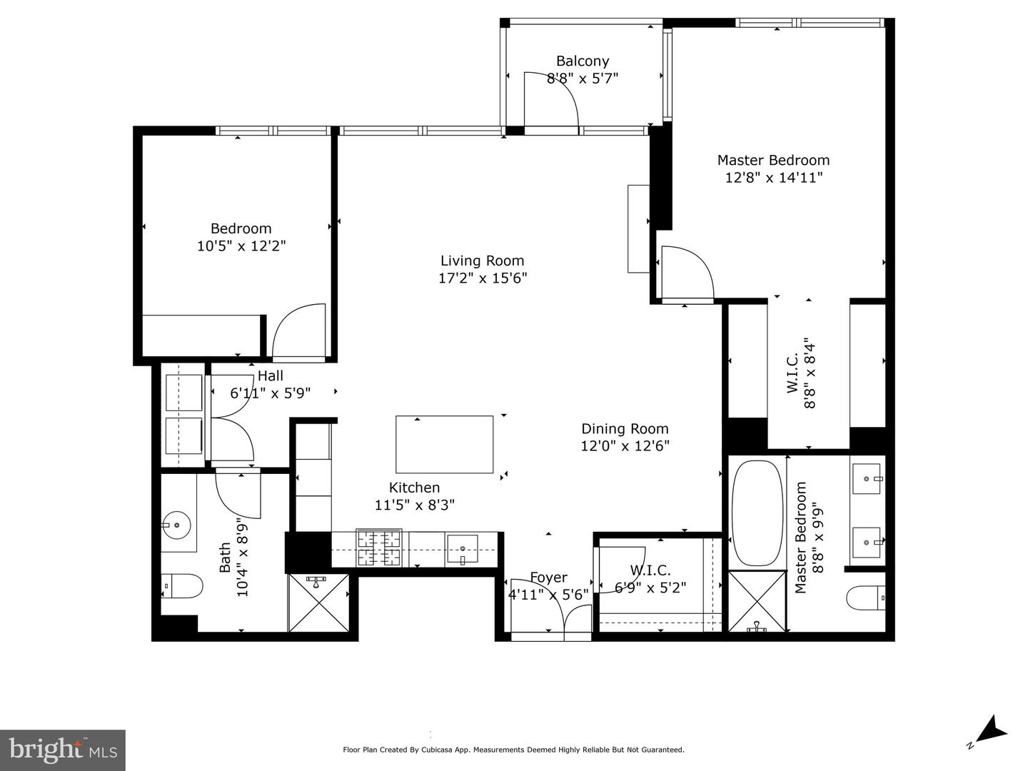 1177 22ND ST NW #4F, WASHINGTON, District Of Columbia 20037, 2 Bedrooms Bedrooms, ,2 BathroomsBathrooms,Residential,For sale,1177 22ND ST NW #4F,DCDC2204636 MLS # DCDC2204636
