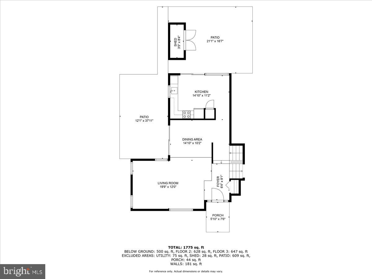167 S FOX RD, STERLING, Virginia 20164, 4 Bedrooms Bedrooms, ,2 BathroomsBathrooms,Residential,For sale,167 S FOX RD,VALO2098320 MLS # VALO2098320
