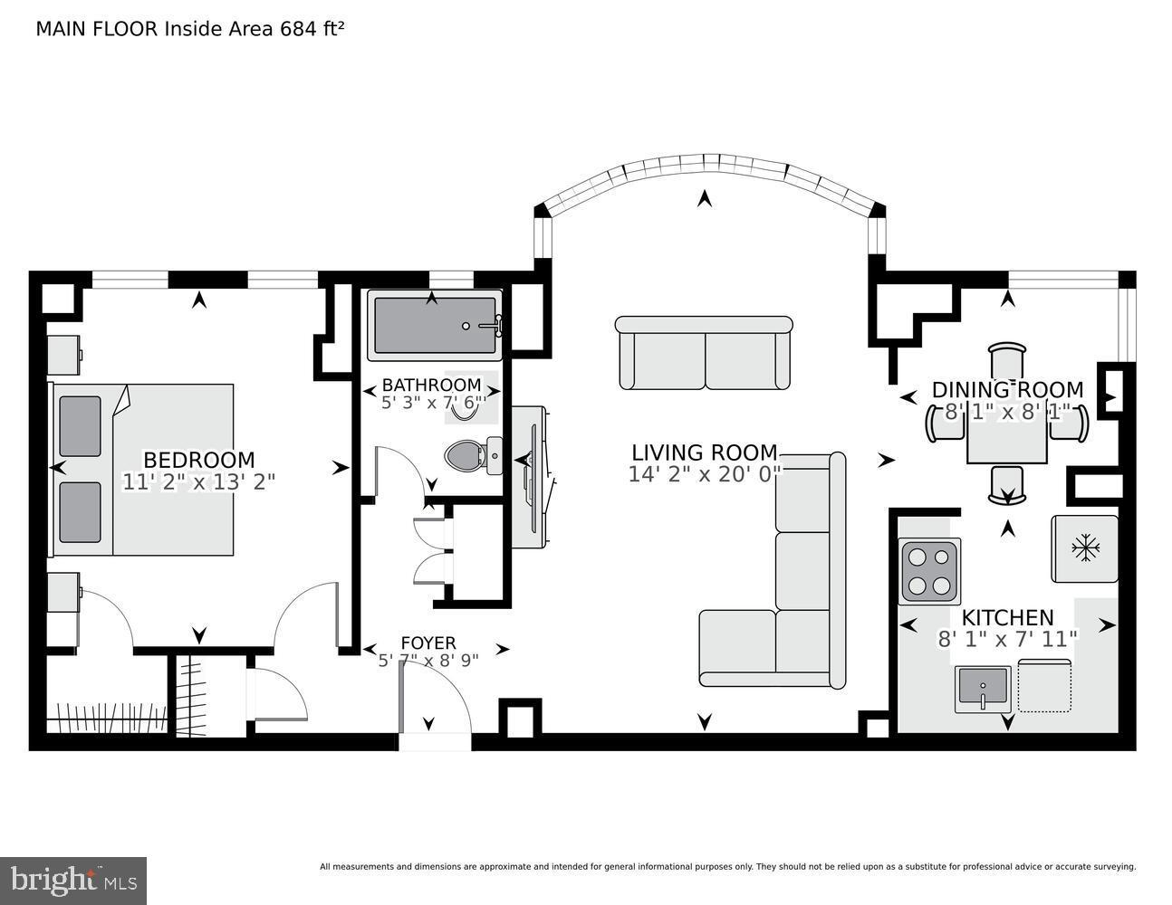 2515 K ST NW #205, WASHINGTON, District Of Columbia 20037, 1 Bedroom Bedrooms, ,1 BathroomBathrooms,Residential,For sale,2515 K ST NW #205,DCDC2203292 MLS # DCDC2203292