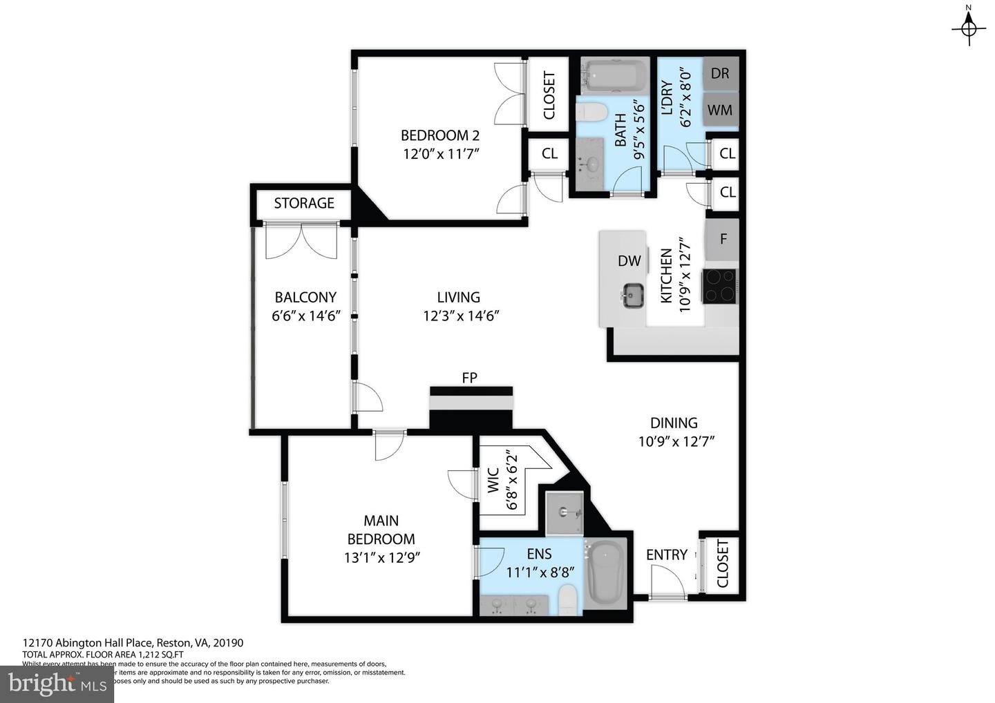 12170 ABINGTON HALL PL #201, RESTON, Virginia 20190, 2 Bedrooms Bedrooms, ,2 BathroomsBathrooms,Residential,For sale,12170 ABINGTON HALL PL #201,VAFX2245850 MLS # VAFX2245850