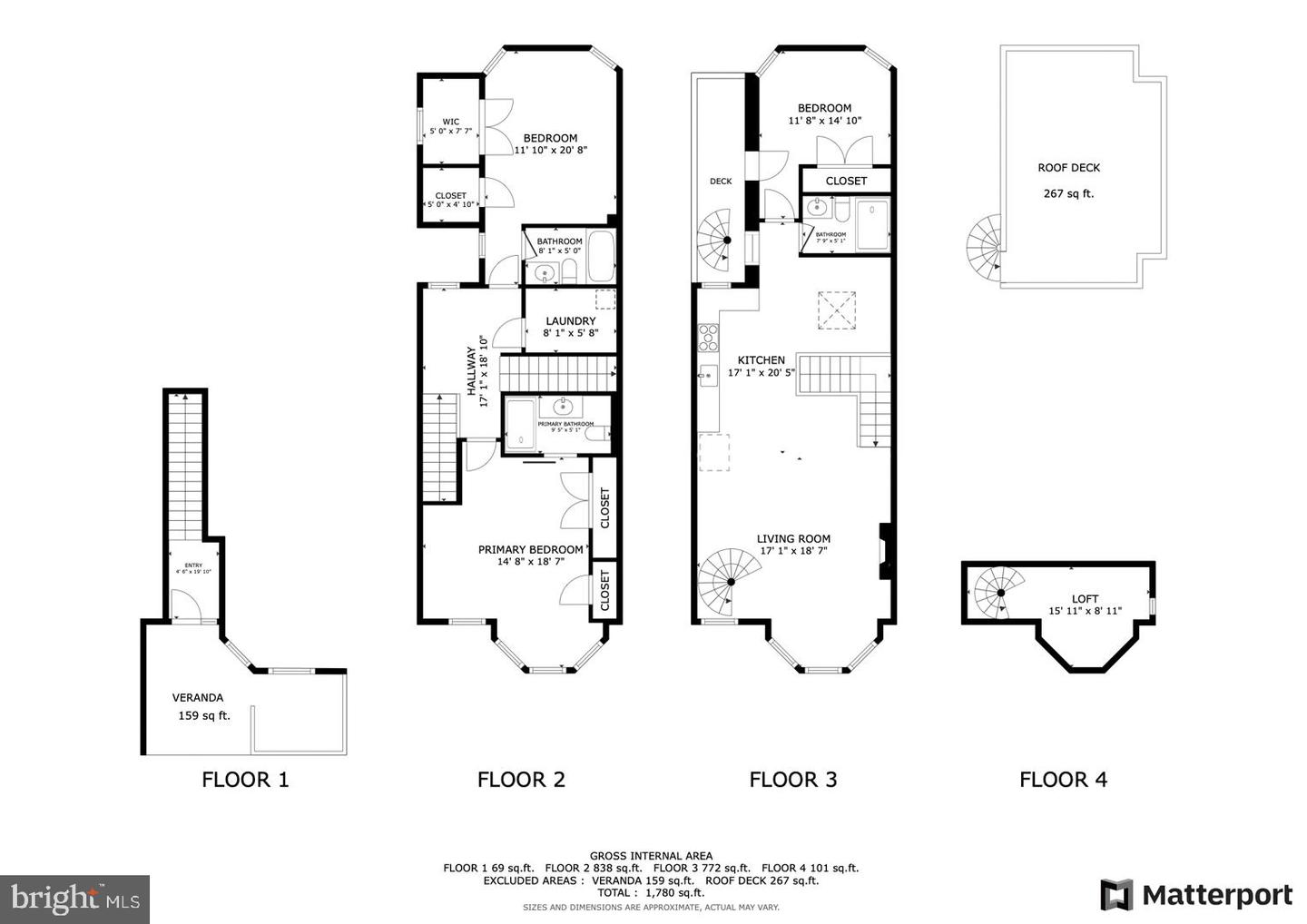 1312 FAIRMONT ST NW #2, WASHINGTON, District Of Columbia 20009, 4 Bedrooms Bedrooms, ,3 BathroomsBathrooms,Residential,For sale,1312 FAIRMONT ST NW #2,DCDC2190330 MLS # DCDC2190330