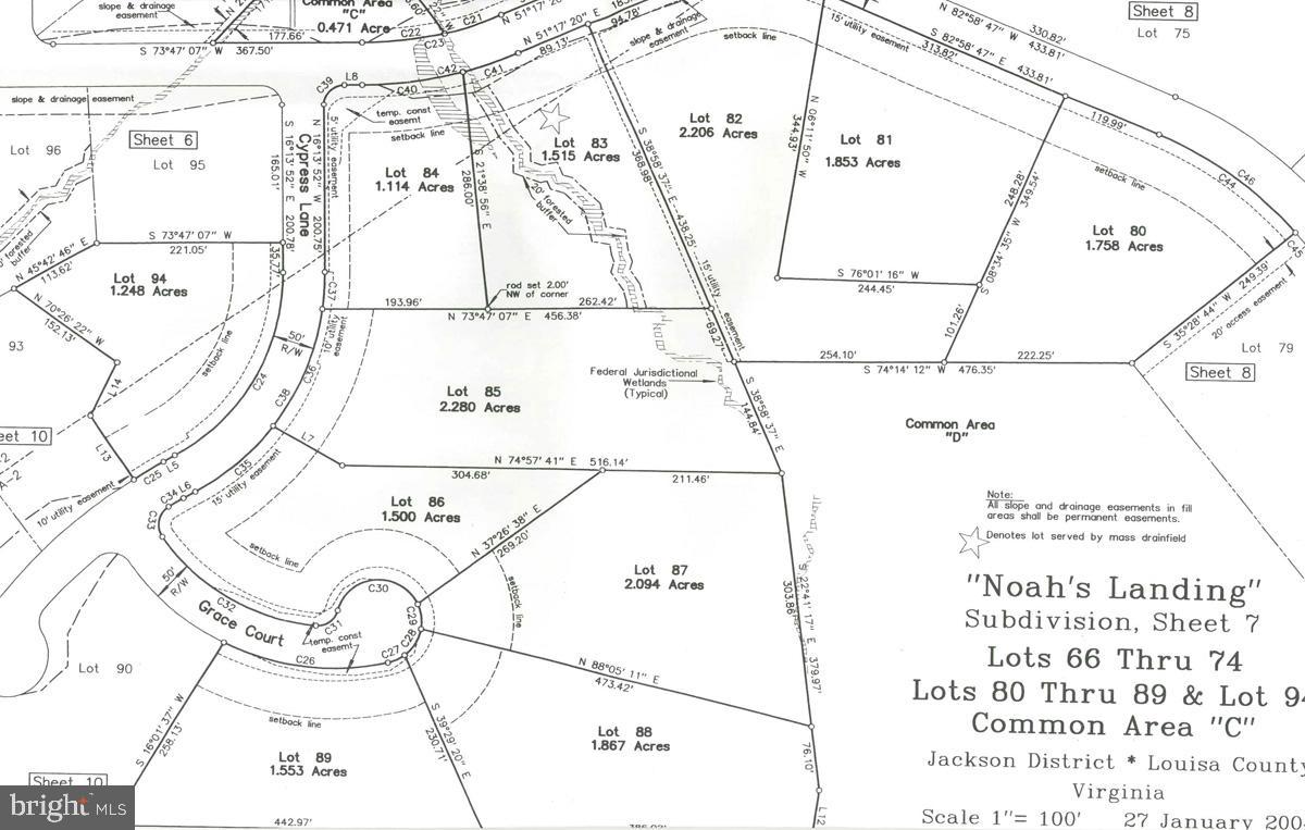LOT 84 NOAH'S LANDING DRIVE, BUMPASS, Virginia 23024, ,Land,For sale,LOT 84 NOAH'S LANDING DRIVE,VALA2008008 MLS # VALA2008008
