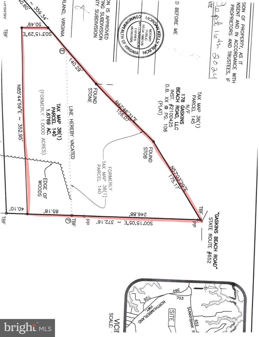 LOT 1 BLACKBERRY RD, REEDVILLE, Virginia 22539, ,Land,For sale,LOT 1 BLACKBERRY RD,VANV2001646 MLS # VANV2001646
