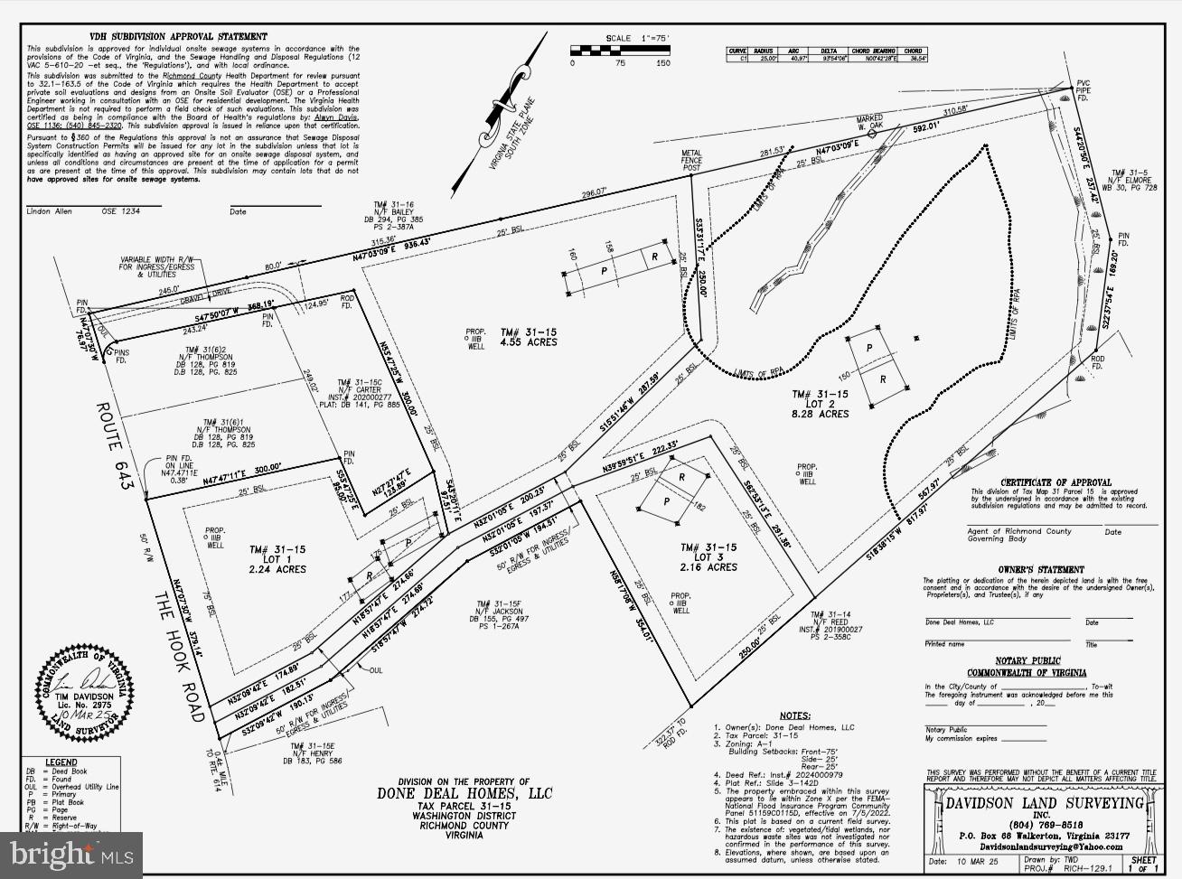 31-15 LOT 2 THE HOOK RD, WARSAW, Virginia 22572, ,Land,For sale,31-15 LOT 2 THE HOOK RD,VARV2000522 MLS # VARV2000522