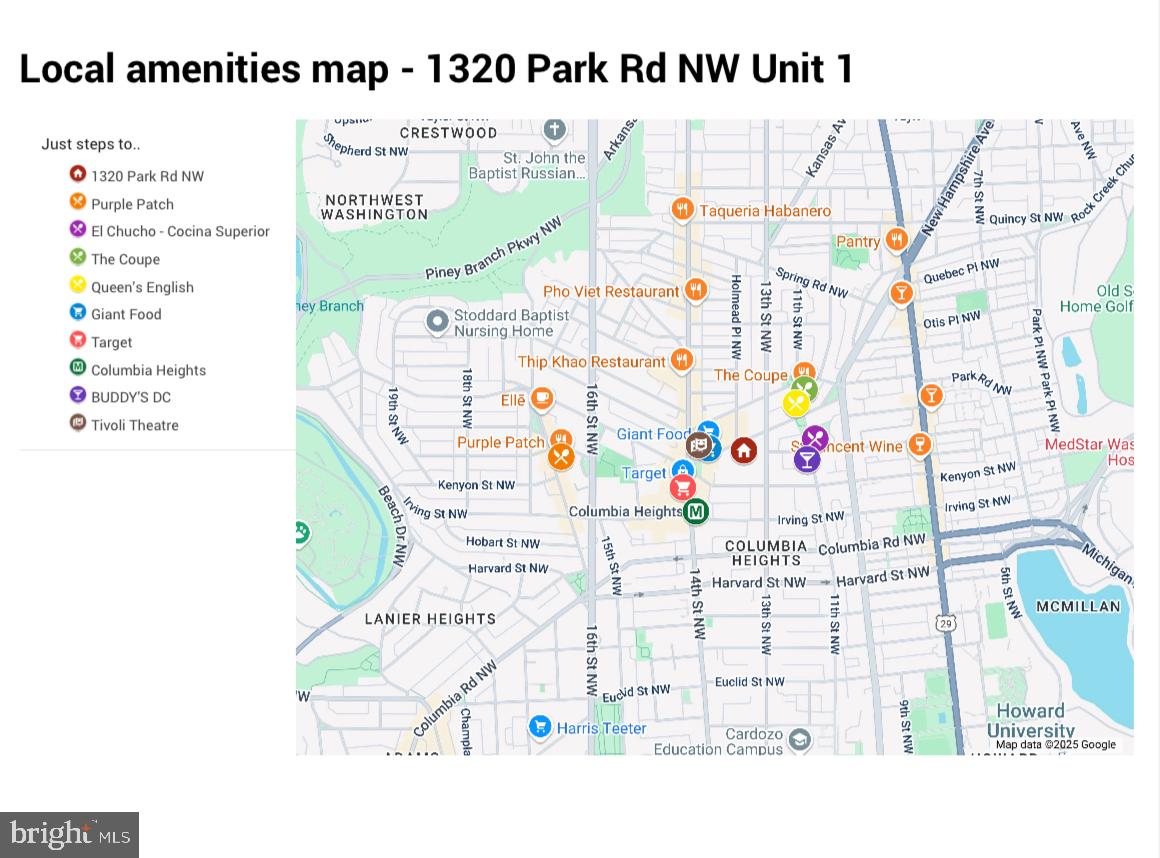 1320 PARK RD NW #1, WASHINGTON, District Of Columbia 20010, 2 Bedrooms Bedrooms, ,2 BathroomsBathrooms,Residential,For sale,1320 PARK RD NW #1,DCDC2198072 MLS # DCDC2198072