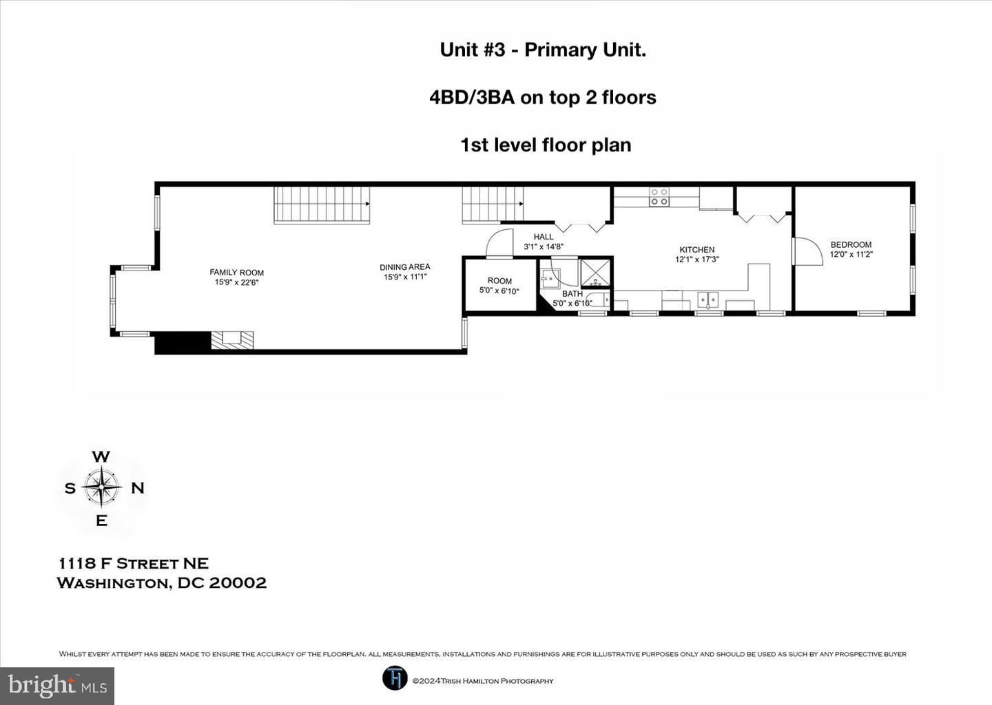 1118 F ST NE, WASHINGTON, District Of Columbia 20002, 8 Bedrooms Bedrooms, 12 Rooms Rooms,7 BathroomsBathrooms,Residential,For sale,1118 F ST NE,DCDC2205338 MLS # DCDC2205338