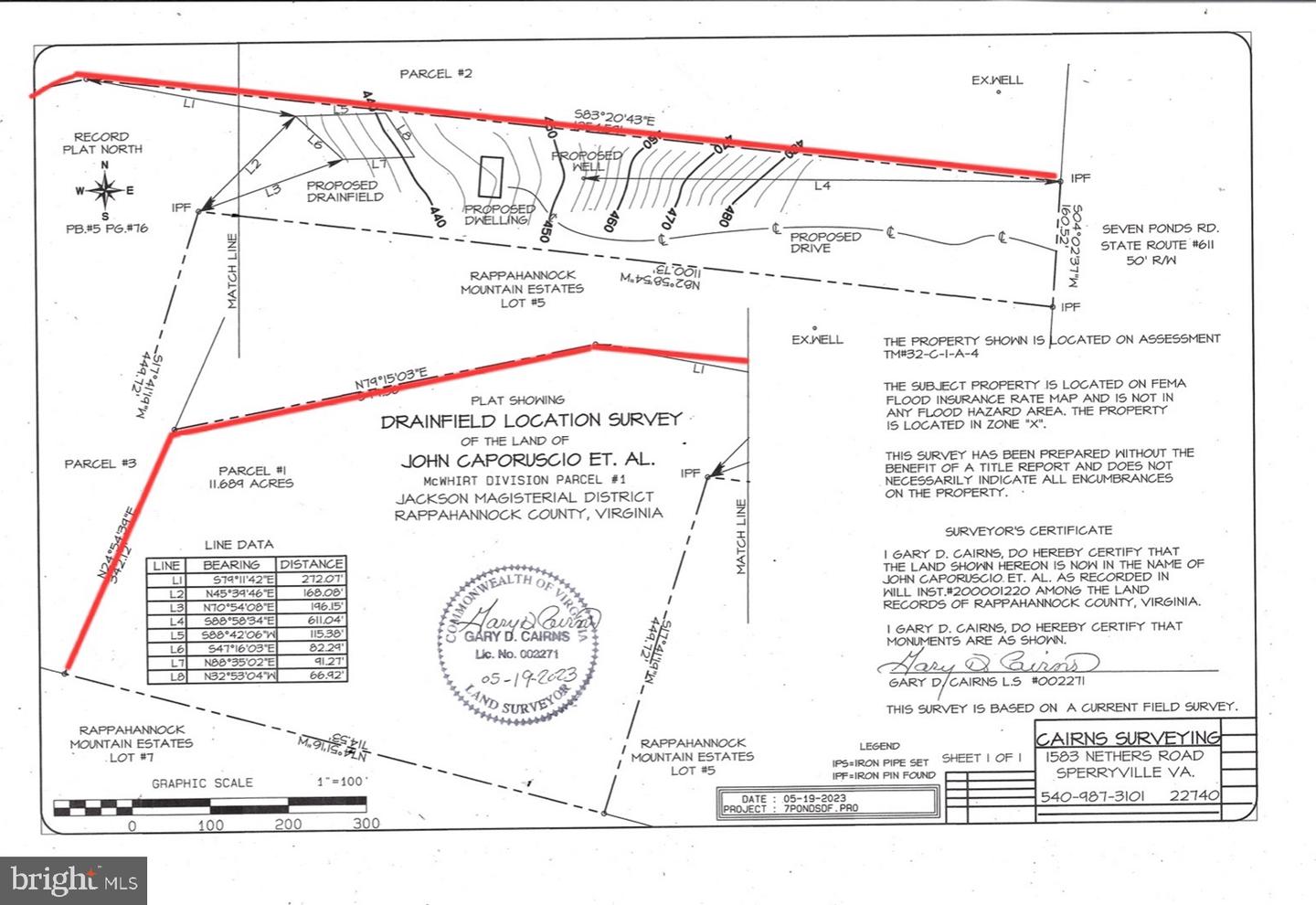 0 SEVEN PONDS RD, AMISSVILLE, Virginia 20106, ,Land,For sale,0 SEVEN PONDS RD,VARP2002118 MLS # VARP2002118