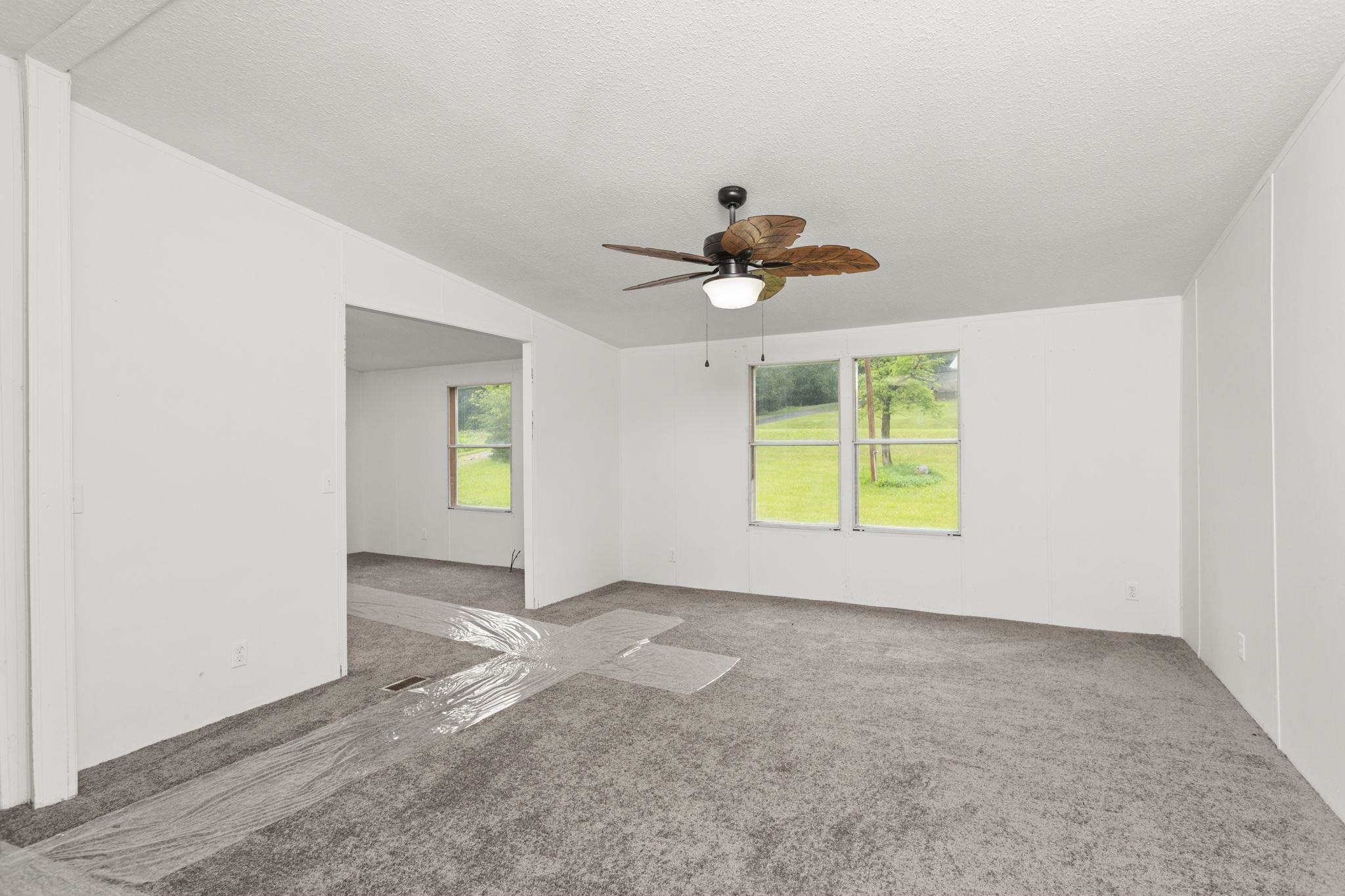 with office/den.  New carpet.