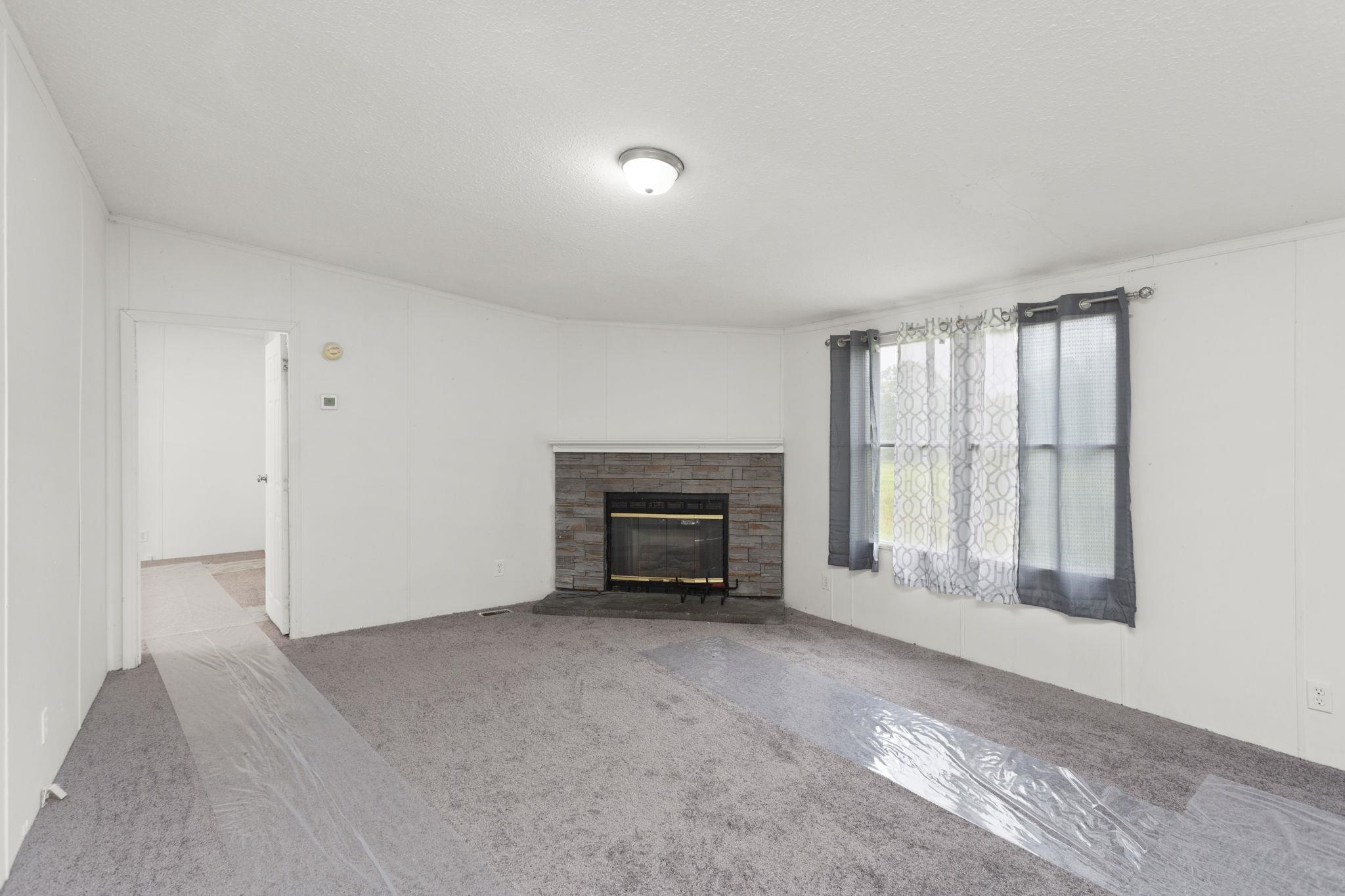 Fireplace is sold as is.  Was never hooked up.