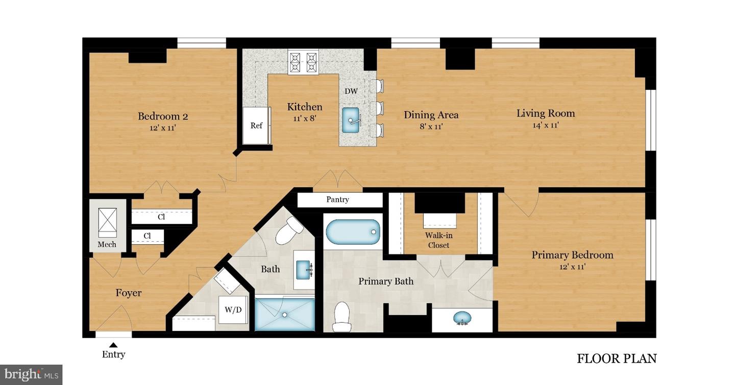 910 M ST NW #310, WASHINGTON, District Of Columbia 20001, 2 Bedrooms Bedrooms, ,2 BathroomsBathrooms,Residential,For sale,910 M ST NW #310,DCDC2199326 MLS # DCDC2199326