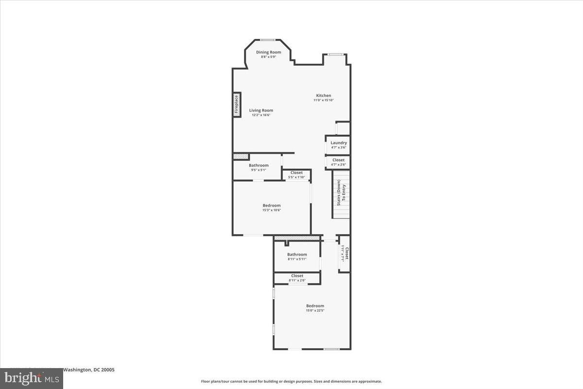1407 15TH ST NW #4, WASHINGTON, District Of Columbia 20005, 2 Bedrooms Bedrooms, ,2 BathroomsBathrooms,Residential,For sale,1407 15TH ST NW #4,DCDC2199688 MLS # DCDC2199688