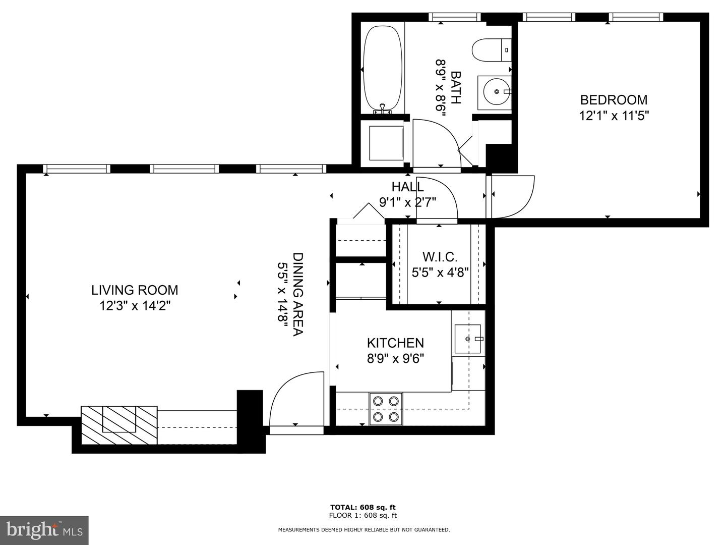 1741 T ST NW #303, WASHINGTON, District Of Columbia 20009, 1 Bedroom Bedrooms, ,1 BathroomBathrooms,Residential,For sale,1741 T ST NW #303,DCDC2205520 MLS # DCDC2205520