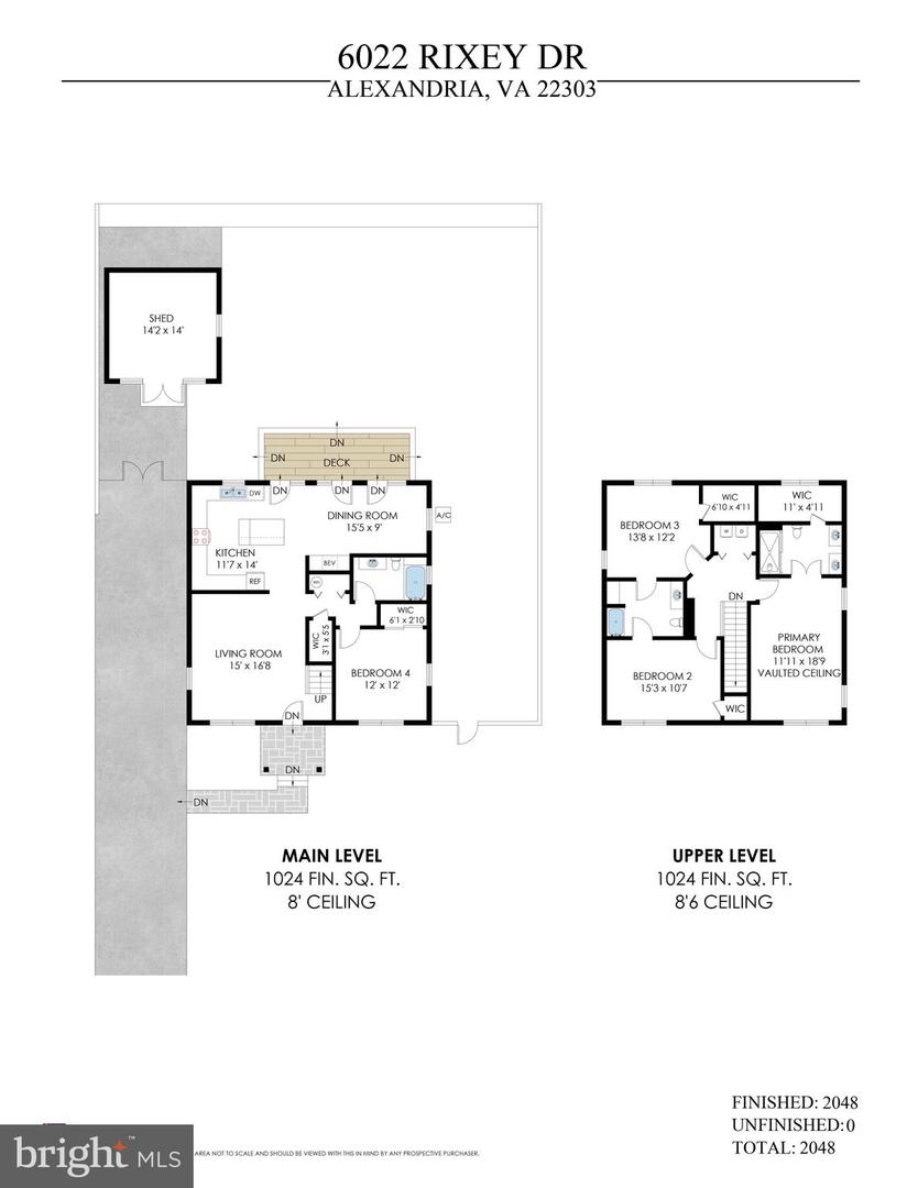 6022 RIXEY DR, ALEXANDRIA, Virginia 22303, 4 Bedrooms Bedrooms, ,3 BathroomsBathrooms,Residential,For sale,6022 RIXEY DR,VAFX2233438 MLS # VAFX2233438