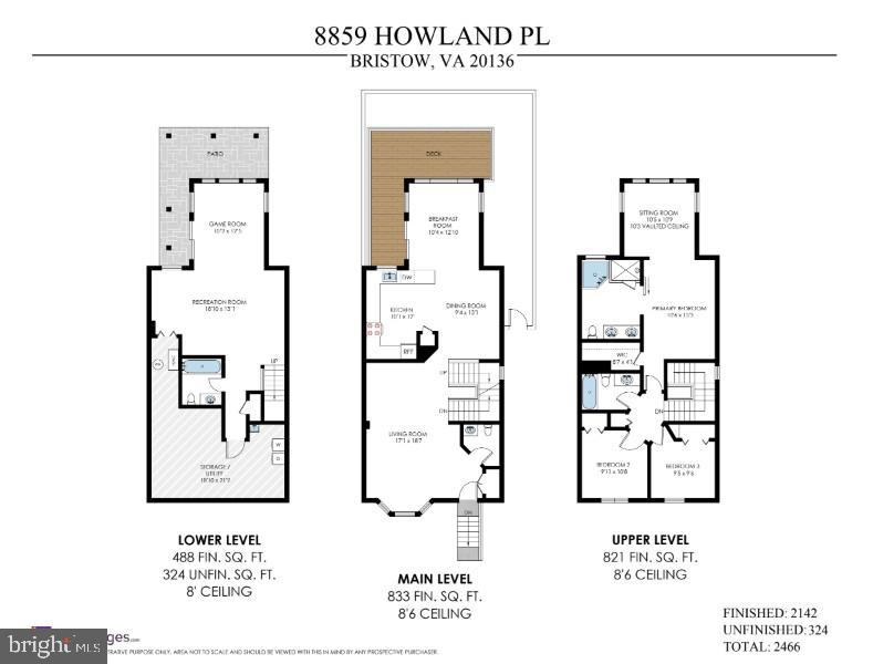 8859 HOWLAND PL, BRISTOW, Virginia 20136, 3 Bedrooms Bedrooms, ,3 BathroomsBathrooms,Residential,For sale,8859 HOWLAND PL,VAPW2095718 MLS # VAPW2095718