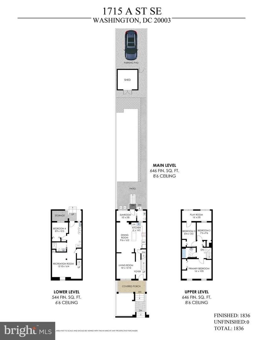1715 A ST SE, WASHINGTON, District Of Columbia 20003, 4 Bedrooms Bedrooms, ,2 BathroomsBathrooms,Residential,For sale,1715 A ST SE,DCDC2205270 MLS # DCDC2205270