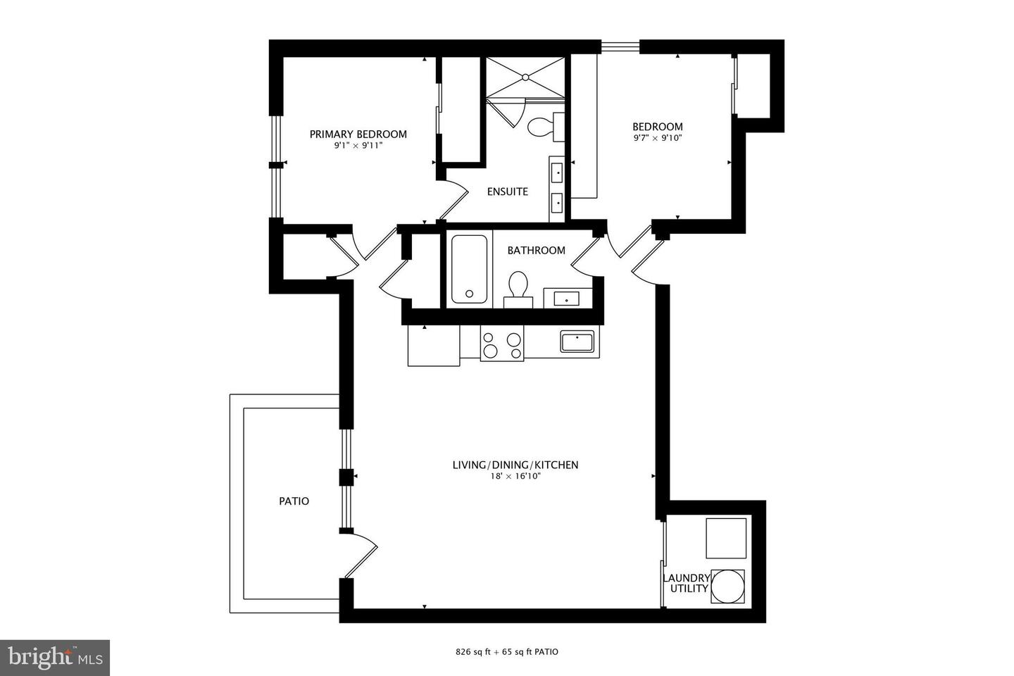 2216 40TH PL NW #2, WASHINGTON, District Of Columbia 20007, 2 Bedrooms Bedrooms, ,2 BathroomsBathrooms,Residential,For sale,2216 40TH PL NW #2,DCDC2205630 MLS # DCDC2205630