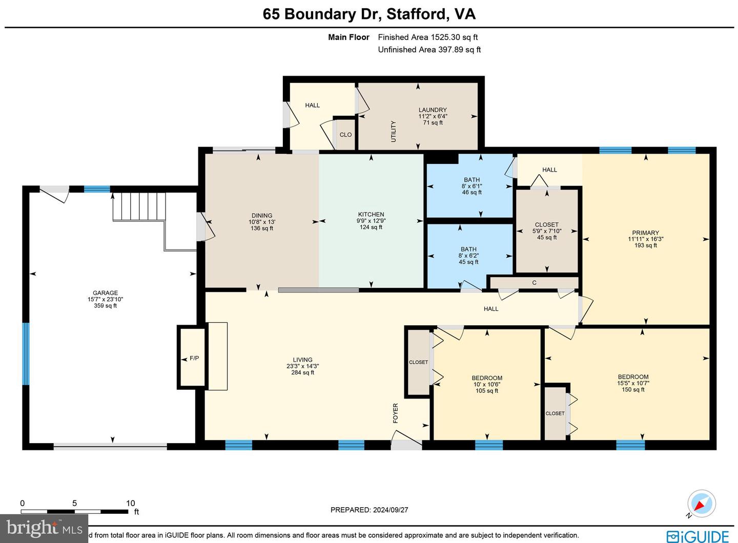 65 BOUNDARY DR, STAFFORD, Virginia 22556, 3 Bedrooms Bedrooms, ,2 BathroomsBathrooms,Residential,For sale,65 BOUNDARY DR,VAST2033782 MLS # VAST2033782