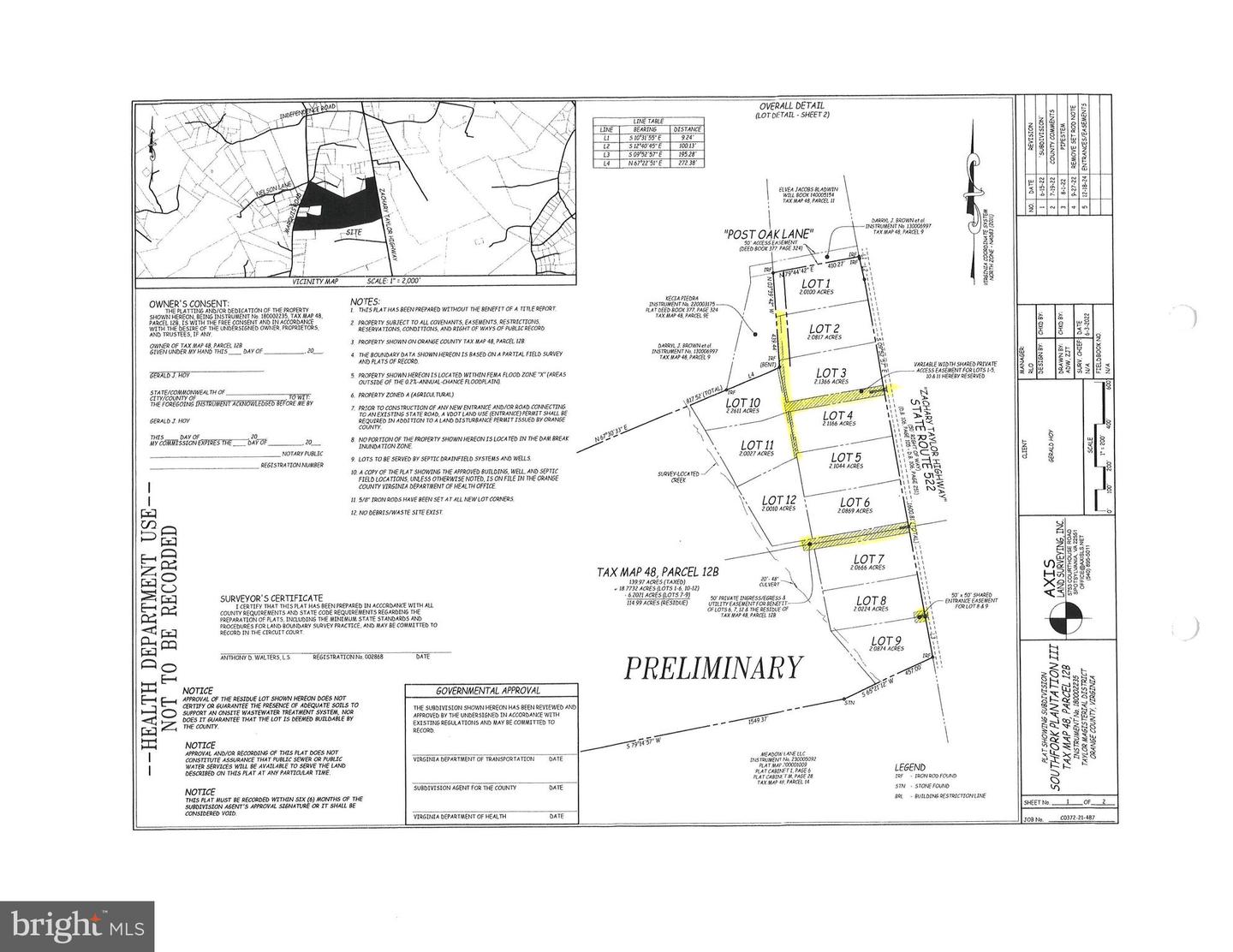 LOT 1-12 ZACHARY TAYLOR HWY, UNIONVILLE, Virginia 22567, ,Land,For sale,LOT 1-12 ZACHARY TAYLOR HWY,VAOR2009724 MLS # VAOR2009724