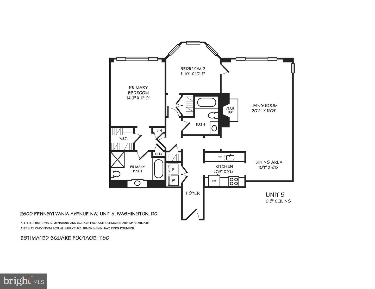 2600 PENNSYLVANIA AVE NW #5A, WASHINGTON, District Of Columbia 20037, 2 Bedrooms Bedrooms, ,2 BathroomsBathrooms,Residential,For sale,2600 PENNSYLVANIA AVE NW #5A,DCDC2194672 MLS # DCDC2194672