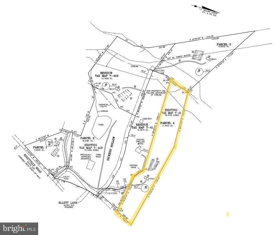 PARCEL 4 (TAX ID 7-41G) ELLETT LN, RIXEYVILLE, Virginia 22737, ,Land,For sale,PARCEL 4 (TAX ID 7-41G) ELLETT LN,VACU2010808 MLS # VACU2010808