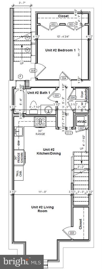 404 N ST NW, WASHINGTON, District Of Columbia 20001, 4 Bedrooms Bedrooms, ,1 BathroomBathrooms,Residential,For sale,404 N ST NW,DCDC2206050 MLS # DCDC2206050