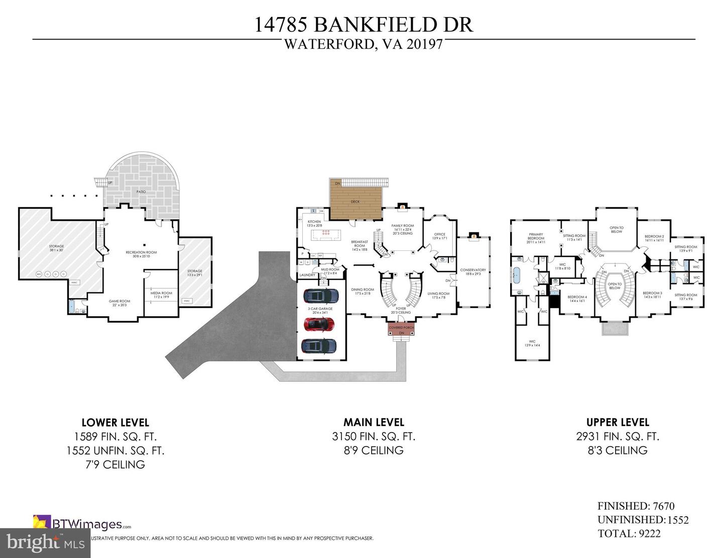 14785 BANKFIELD DR, WATERFORD, Virginia 20197, 4 Bedrooms Bedrooms, ,5 BathroomsBathrooms,Residential,For sale,14785 BANKFIELD DR,VALO2099158 MLS # VALO2099158