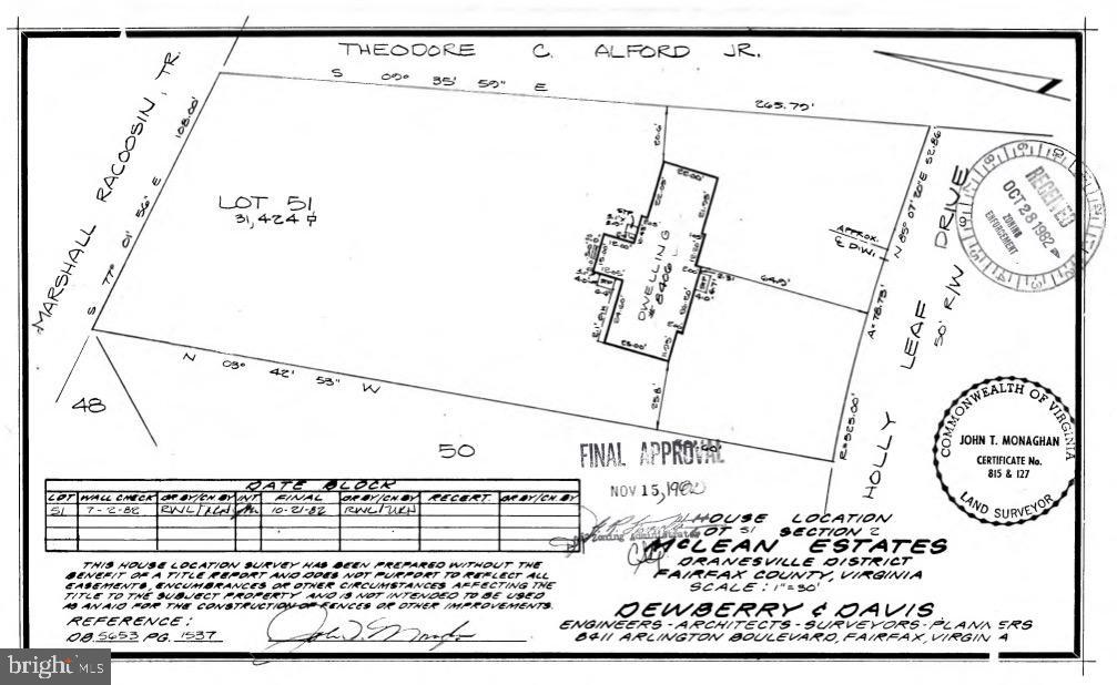 8406 HOLLY LEAF DR, MCLEAN, Virginia 22102, ,Land,For sale,8406 HOLLY LEAF DR,VAFX2247772 MLS # VAFX2247772