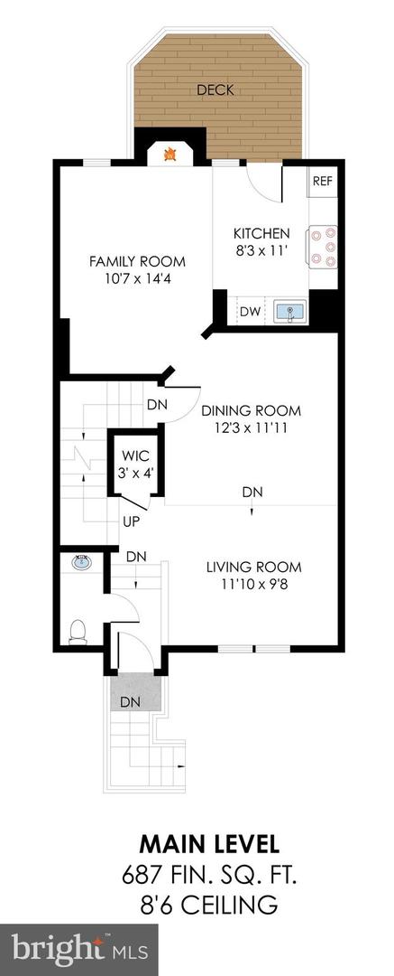1205 BOND ST, HERNDON, Virginia 20170, 3 Bedrooms Bedrooms, ,2 BathroomsBathrooms,Residential,For sale,1205 BOND ST,VAFX2241950 MLS # VAFX2241950