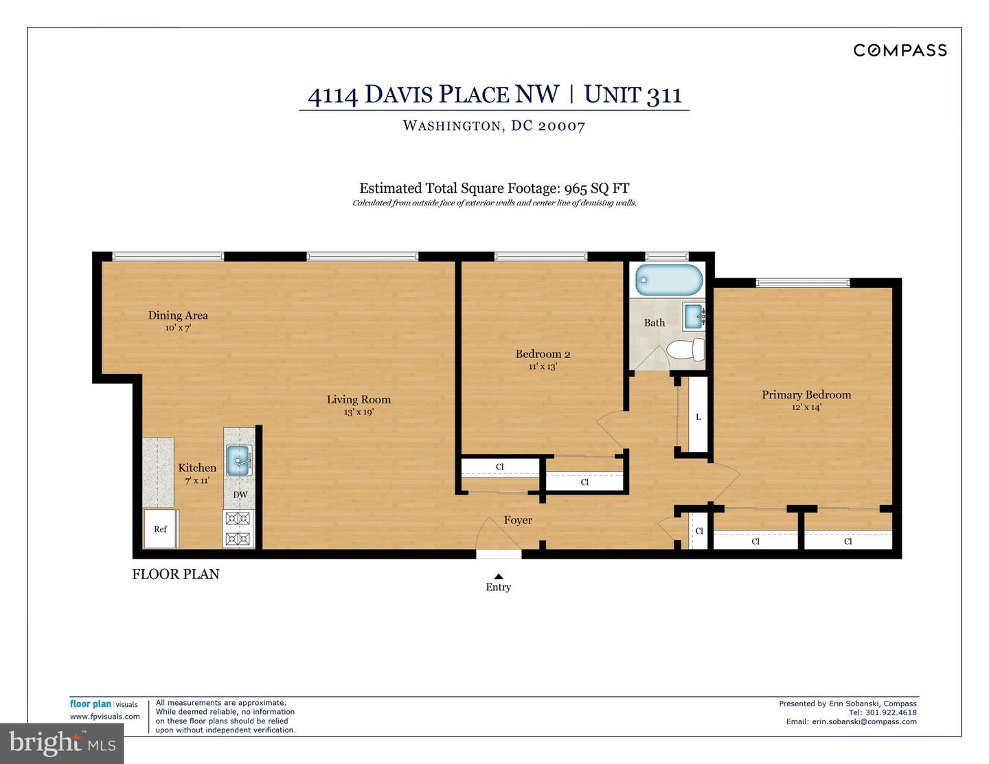 4114 DAVIS PL NW #311, WASHINGTON, District Of Columbia 20007, 2 Bedrooms Bedrooms, ,1 BathroomBathrooms,Residential,For sale,4114 DAVIS PL NW #311,DCDC2204810 MLS # DCDC2204810
