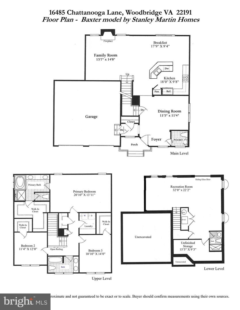 16485 CHATTANOOGA LN, WOODBRIDGE, Virginia 22191, 4 Bedrooms Bedrooms, ,3 BathroomsBathrooms,Residential,For sale,16485 CHATTANOOGA LN,VAPW2090922 MLS # VAPW2090922