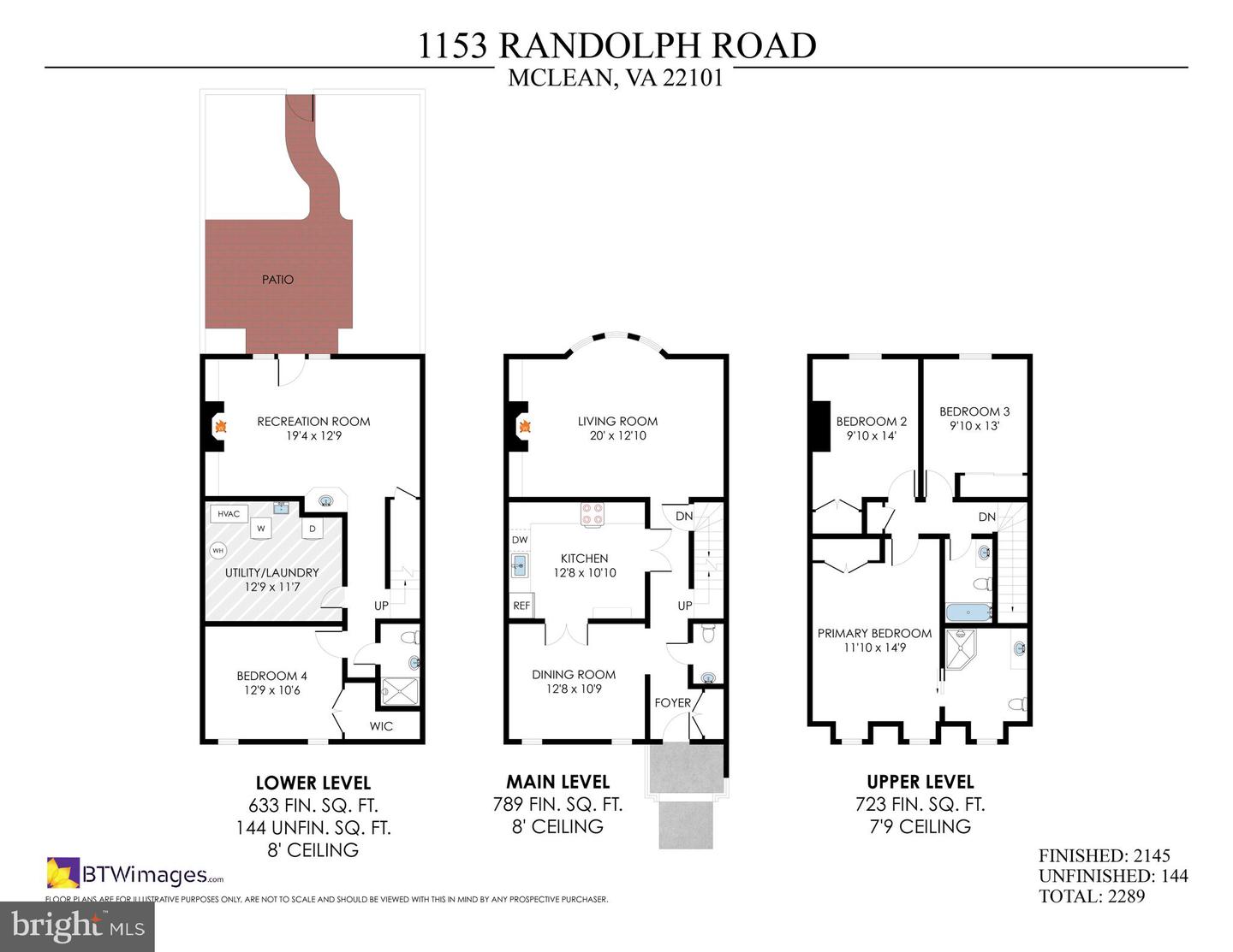 1153 RANDOLPH RD, MCLEAN, Virginia 22101, 4 Bedrooms Bedrooms, ,3 BathroomsBathrooms,Residential,For sale,1153 RANDOLPH RD,VAFX2240868 MLS # VAFX2240868