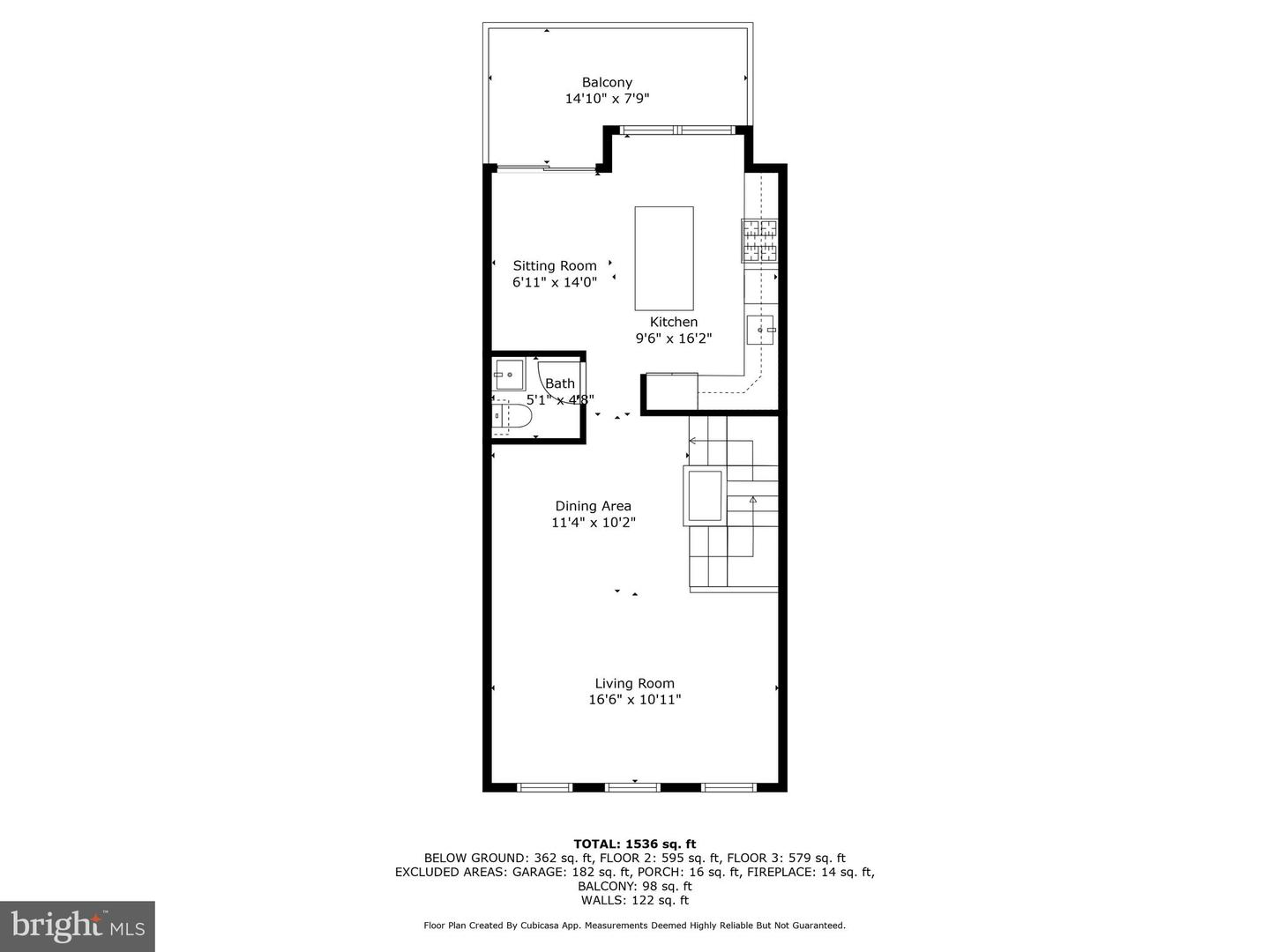 1122 S MONROE ST, ARLINGTON, Virginia 22204, 2 Bedrooms Bedrooms, ,2 BathroomsBathrooms,Residential,For sale,1122 S MONROE ST,VAAR2058370 MLS # VAAR2058370