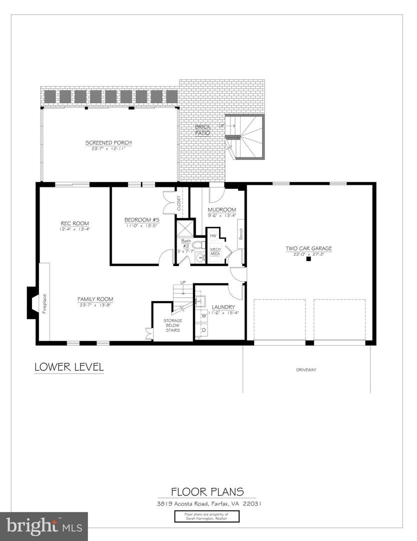 3819 ACOSTA RD, FAIRFAX, Virginia 22031, 5 Bedrooms Bedrooms, ,3 BathroomsBathrooms,Residential,For sale,3819 ACOSTA RD,VAFX2245464 MLS # VAFX2245464