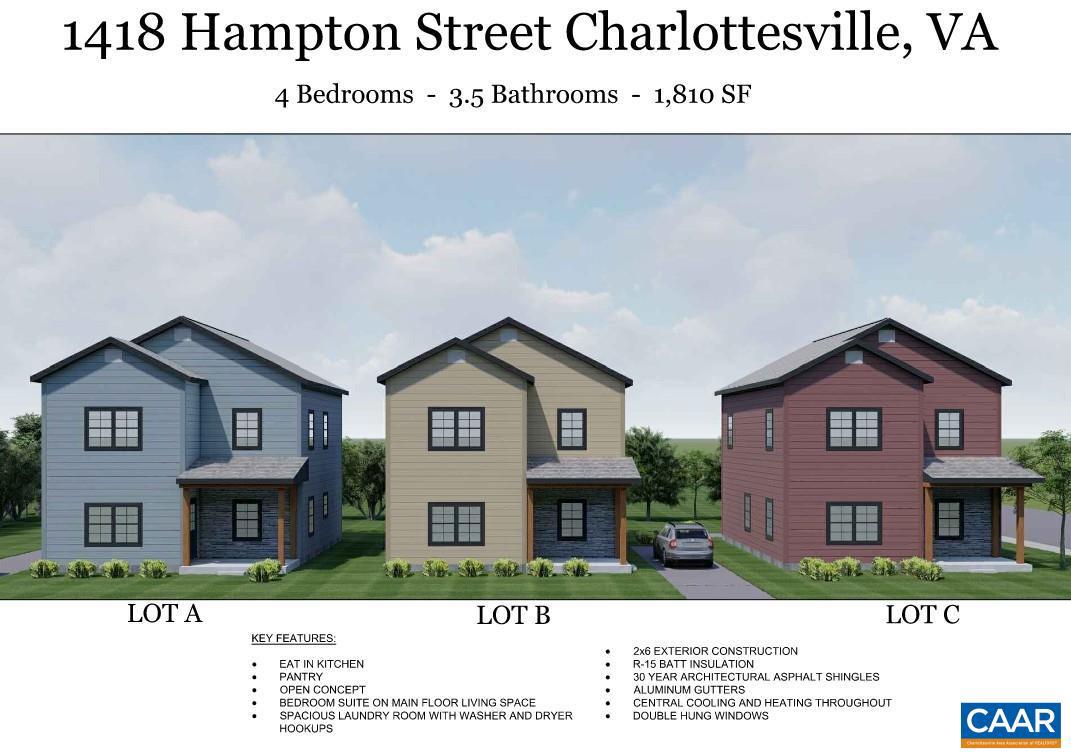 1418 HAMPTON ST #C, CHARLOTTESVILLE, Virginia 22902, ,Land,For sale,1418 HAMPTON ST #C,665977 MLS # 665977