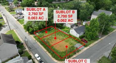 1418 HAMPTON ST #A, B, C, CHARLOTTESVILLE, Virginia 22902, ,Land,For sale,1418 HAMPTON ST #A, B, C,665978 MLS # 665978