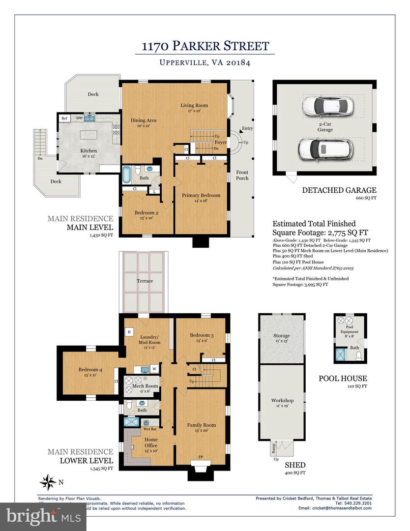 1170 PARKER ST, UPPERVILLE, Virginia 20184, 4 Bedrooms Bedrooms, ,2 BathroomsBathrooms,Residential,For sale,1170 PARKER ST,VAFQ2016798 MLS # VAFQ2016798