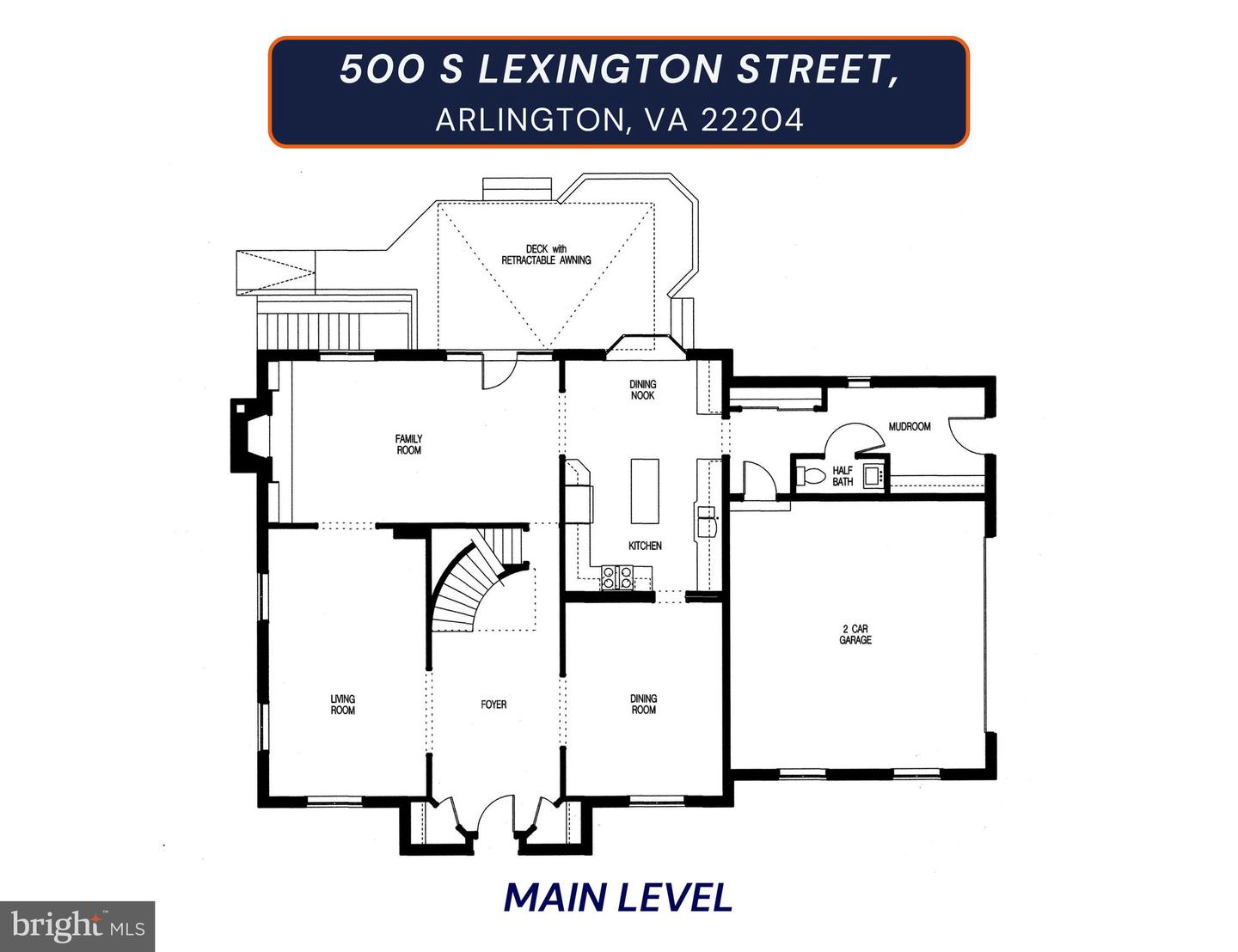 500 S LEXINGTON ST, ARLINGTON, Virginia 22204, 4 Bedrooms Bedrooms, ,3 BathroomsBathrooms,Residential,For sale,500 S LEXINGTON ST,VAAR2059388 MLS # VAAR2059388