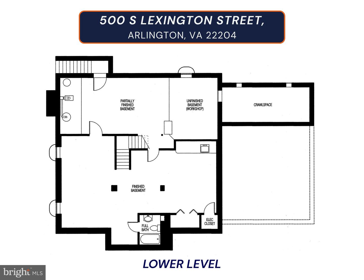 500 S LEXINGTON ST, ARLINGTON, Virginia 22204, 4 Bedrooms Bedrooms, ,3 BathroomsBathrooms,Residential,For sale,500 S LEXINGTON ST,VAAR2059388 MLS # VAAR2059388