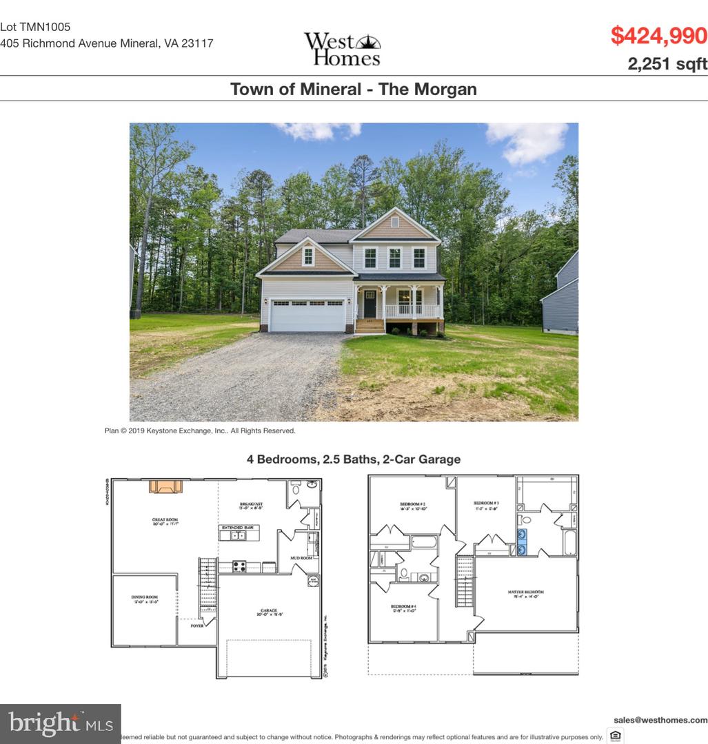 405 RICHMOND AVE, MINERAL, Virginia 23117, 4 Bedrooms Bedrooms, ,2 BathroomsBathrooms,Residential,For sale,405 RICHMOND AVE,VALA2008098 MLS # VALA2008098