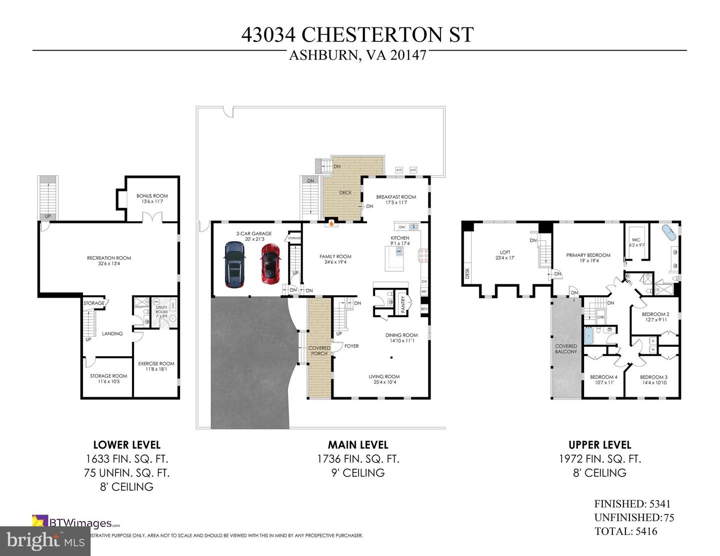 43034 CHESTERTON ST, ASHBURN, Virginia 20147, 4 Bedrooms Bedrooms, ,4 BathroomsBathrooms,Residential,For sale,43034 CHESTERTON ST,VALO2098732 MLS # VALO2098732