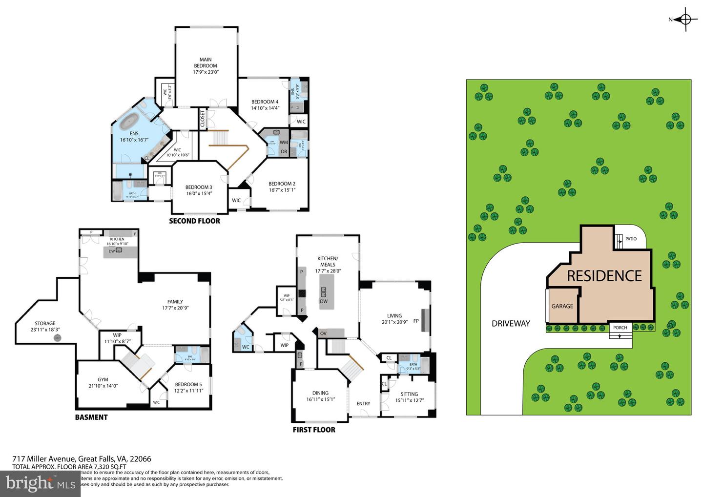 717 MILLER AVE, GREAT FALLS, Virginia 22066, 6 Bedrooms Bedrooms, ,6 BathroomsBathrooms,Residential,For sale,717 MILLER AVE,VAFX2245878 MLS # VAFX2245878
