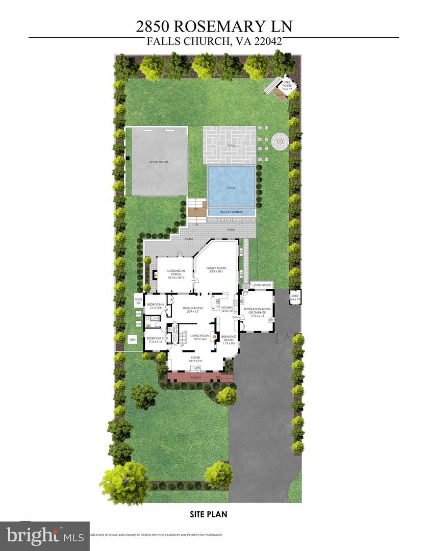 2850 ROSEMARY LN, FALLS CHURCH, Virginia 22042, 6 Bedrooms Bedrooms, ,4 BathroomsBathrooms,Residential,For sale,2850 ROSEMARY LN,VAFX2234690 MLS # VAFX2234690